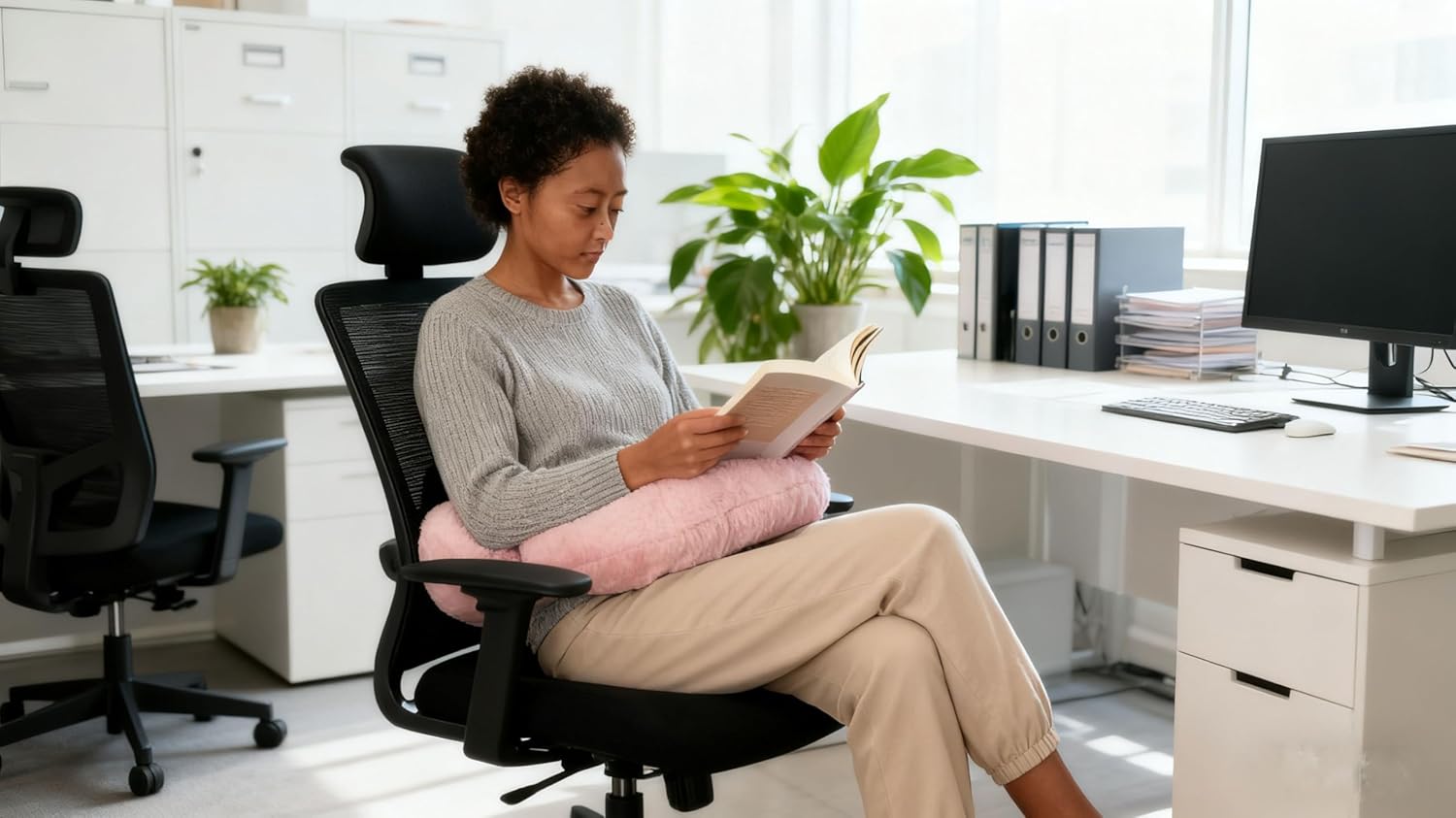 Long-Distance Travel Neck PillowCar Sleep Aid Pillow,Home/Office Lumbar Pillow,Ergonomic Wrap-Around Neck Pillow, Neck Support for Adults and Children,Multifunctional Travel Pillow,throw pillow - Image 9