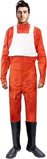 X-wing Rebel Fighter Pilot Orange Jumpsuit + White Flak Vest Star Wars Costume
