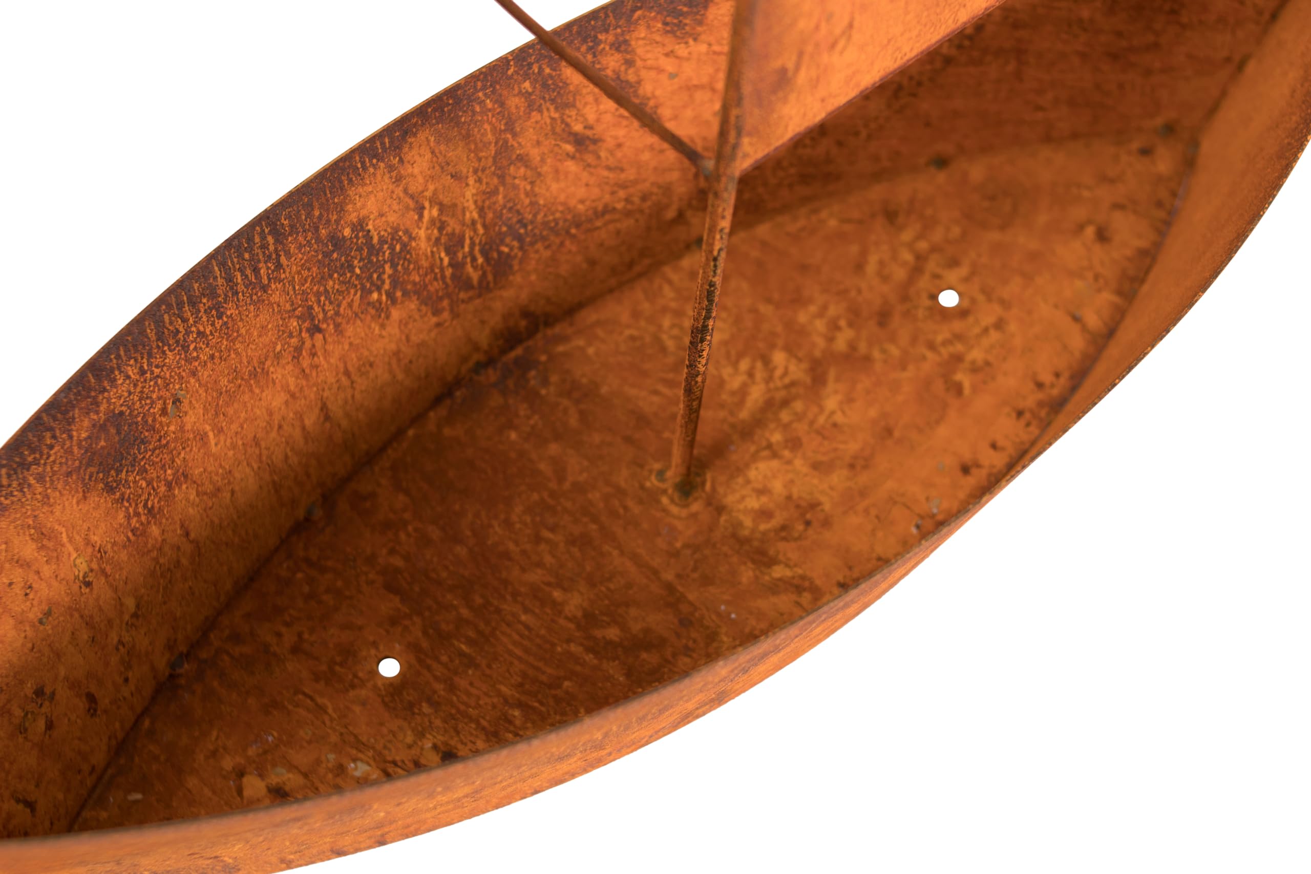 Piquet De Jardin - Décoration De Jardin - Métal Rouillé - Acier De