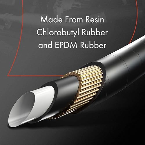 Miniatura 4 de A-Premium Conjunto de manguera de línea de descarga de AC compatible con Cadillac CTS 2010-2014 3.0L, 2009-2014 3.6L, compresor a condensador