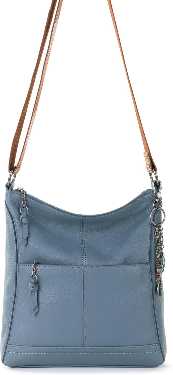 The Sak Lucia Crossbody Bag in Leather, Convertible Purse with Adjustable Strap - Image 5