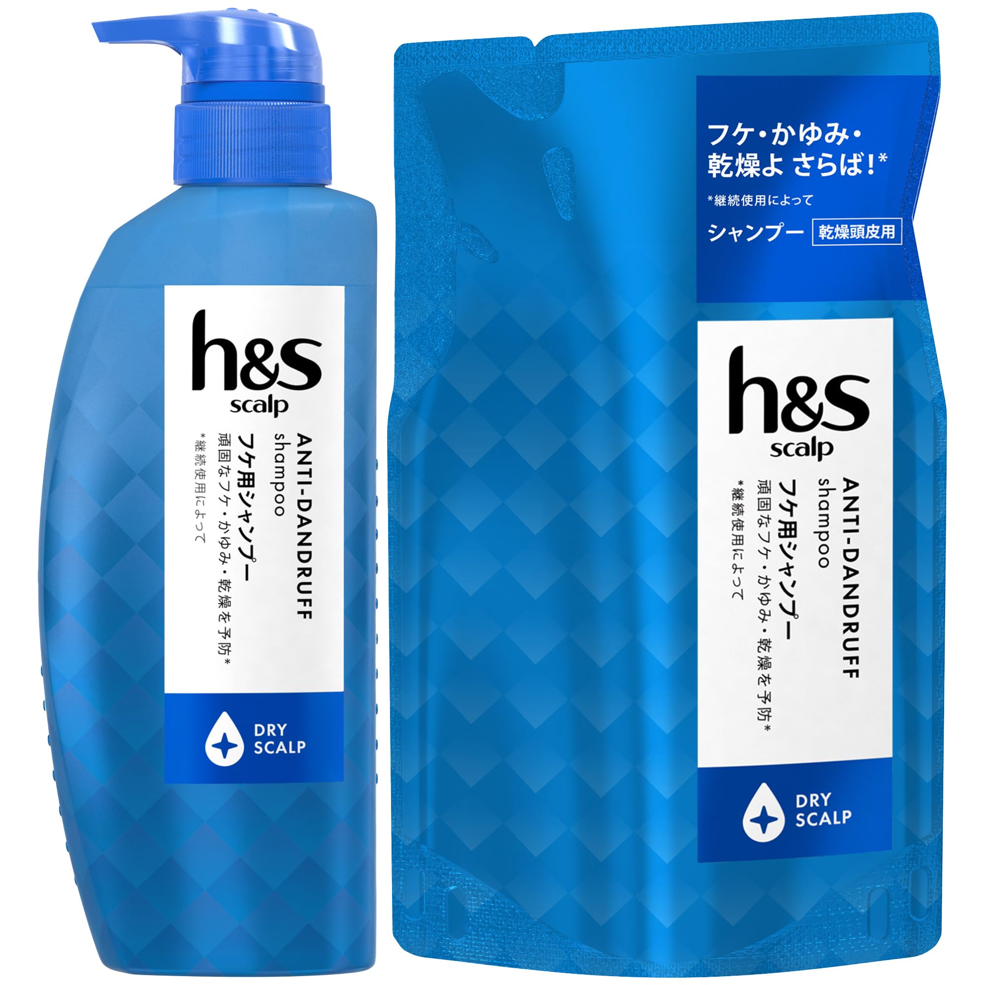 Amazon | h&s scalp ドライスカルプ 乾燥頭皮・フケかゆみ予防 薬用