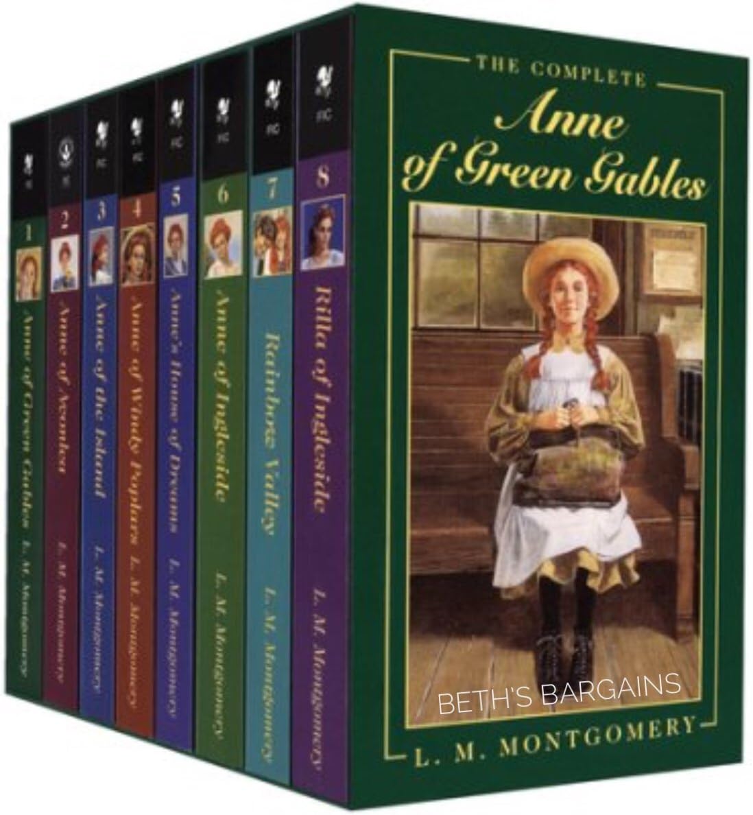 Complete Anne of Green Gables 8 Volumes Set Paperback โ January 1, 1995