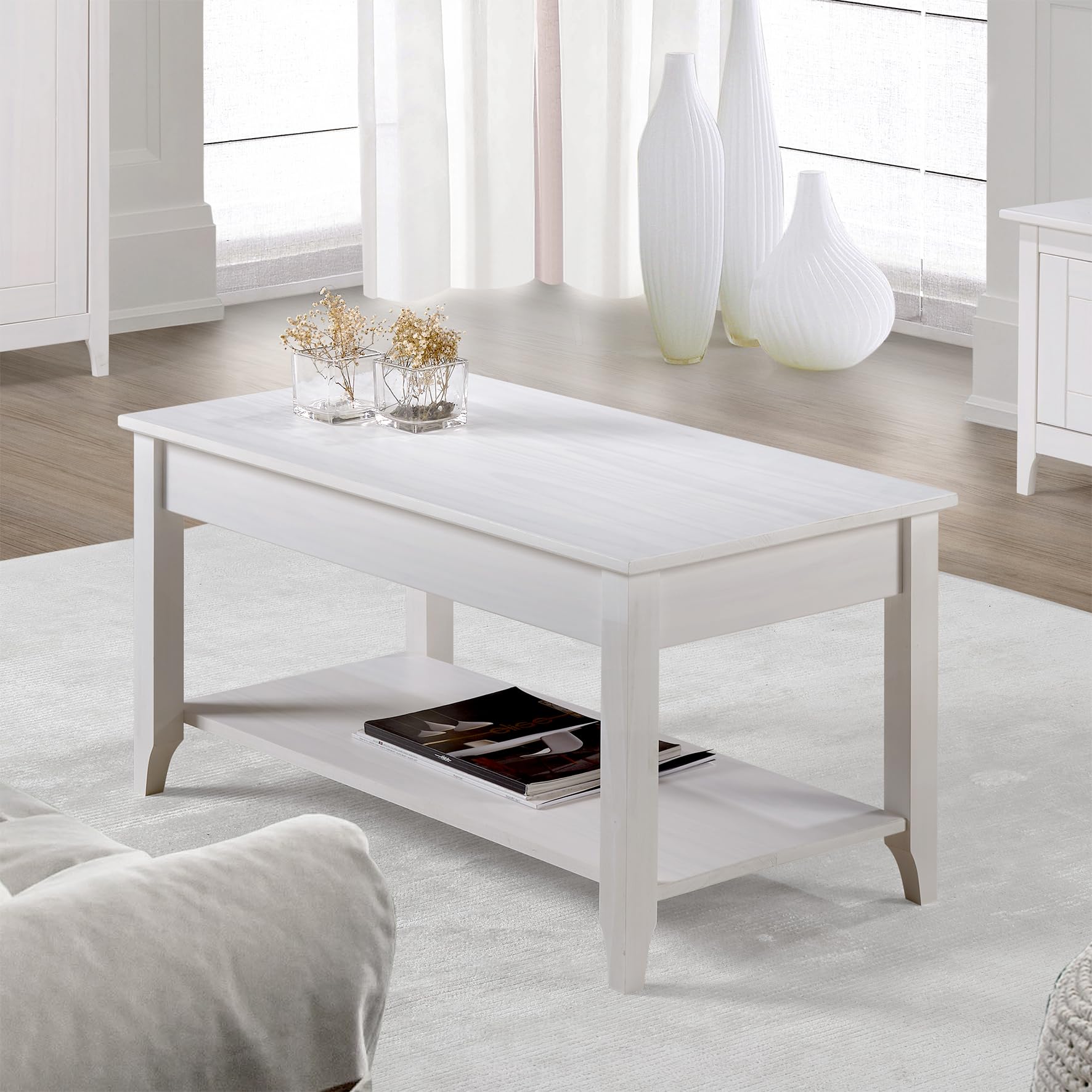 Buyqualia Mesa Centro OSMA 45x90x45 Blanco