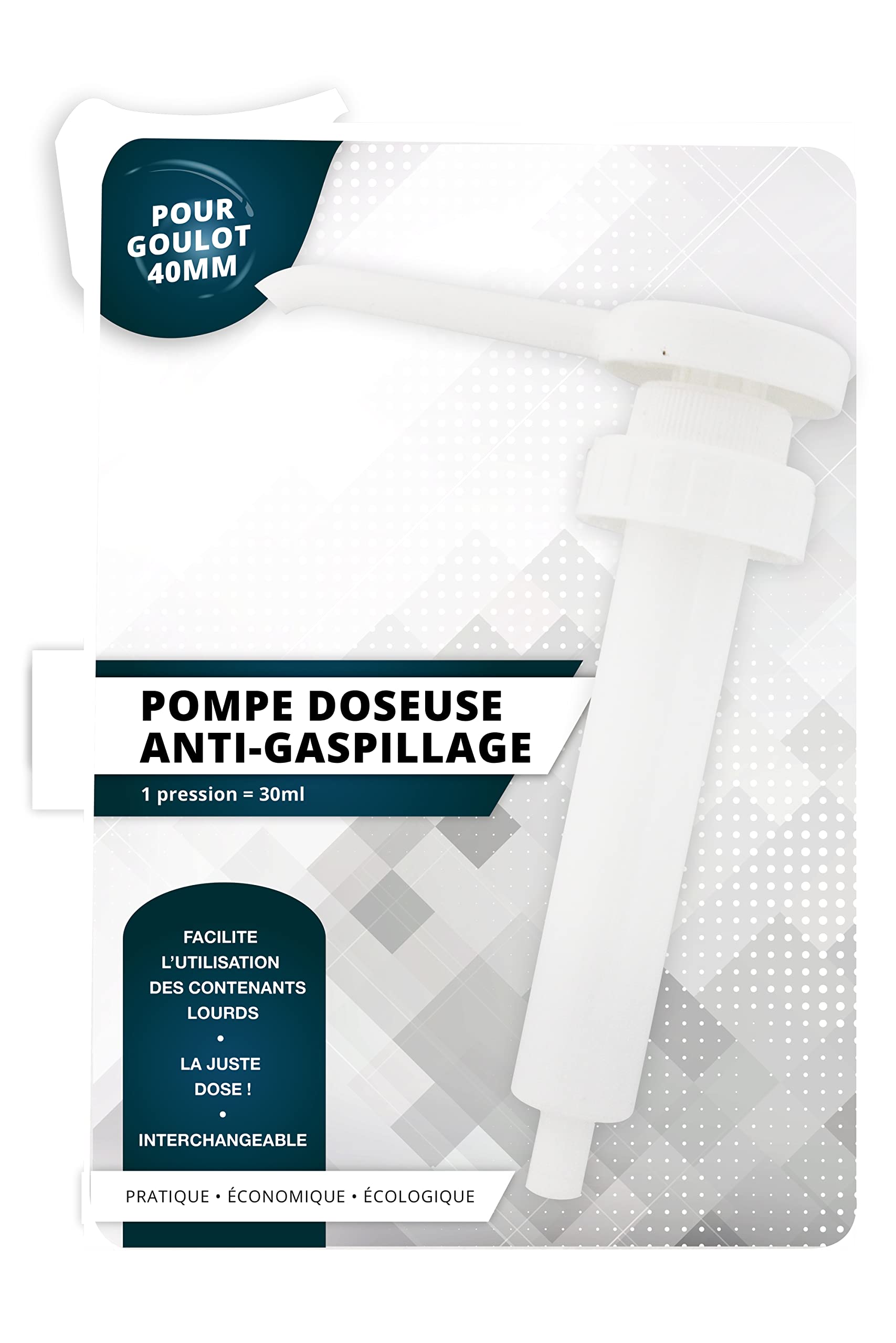 Pompa dosatrice antispreco Bianco