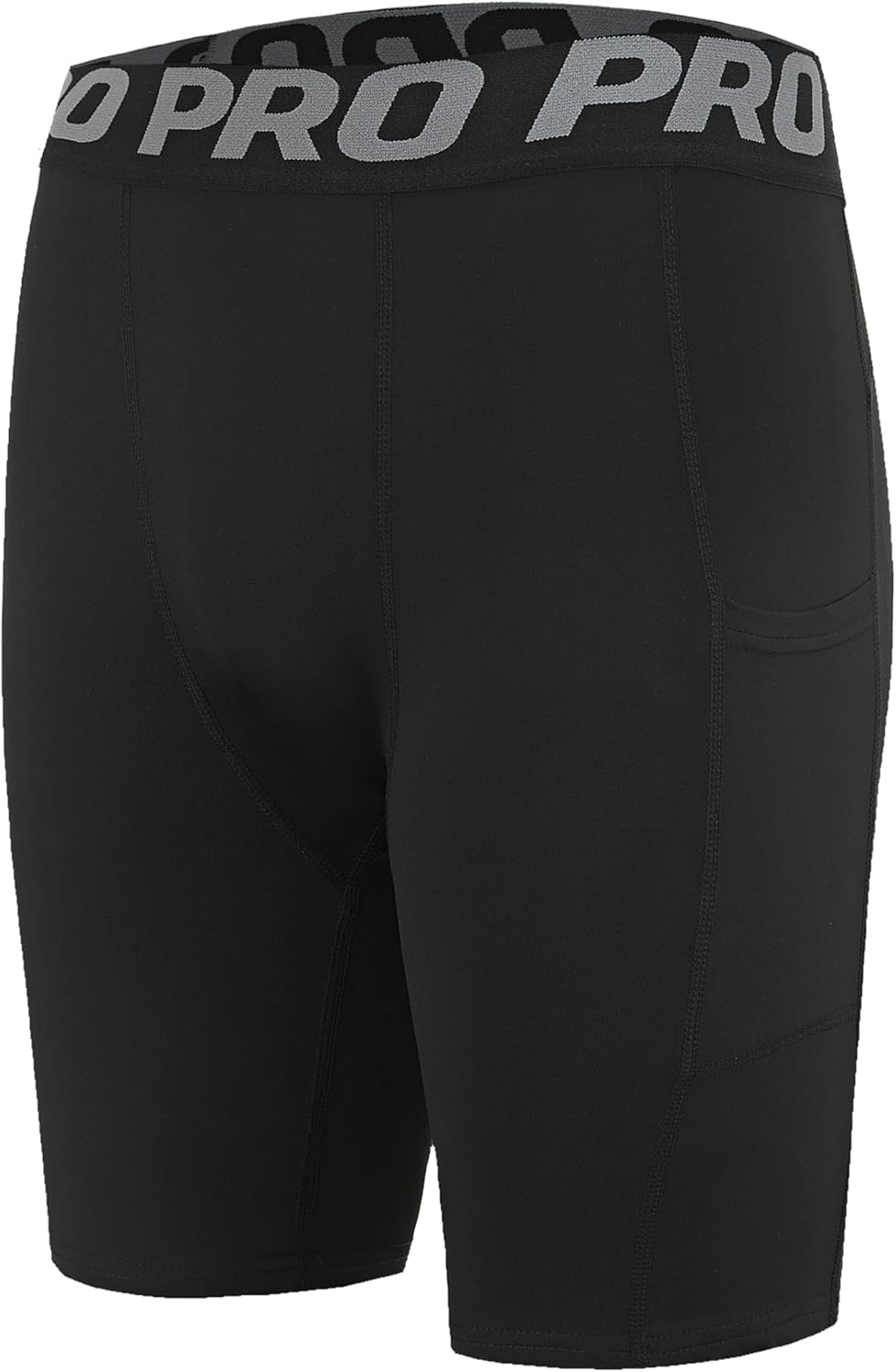 DANI CHINS Men's Athletic Compression Shorts Sports Running Workout Gym Underwear Boxer Shorts with Pockets - Image 3