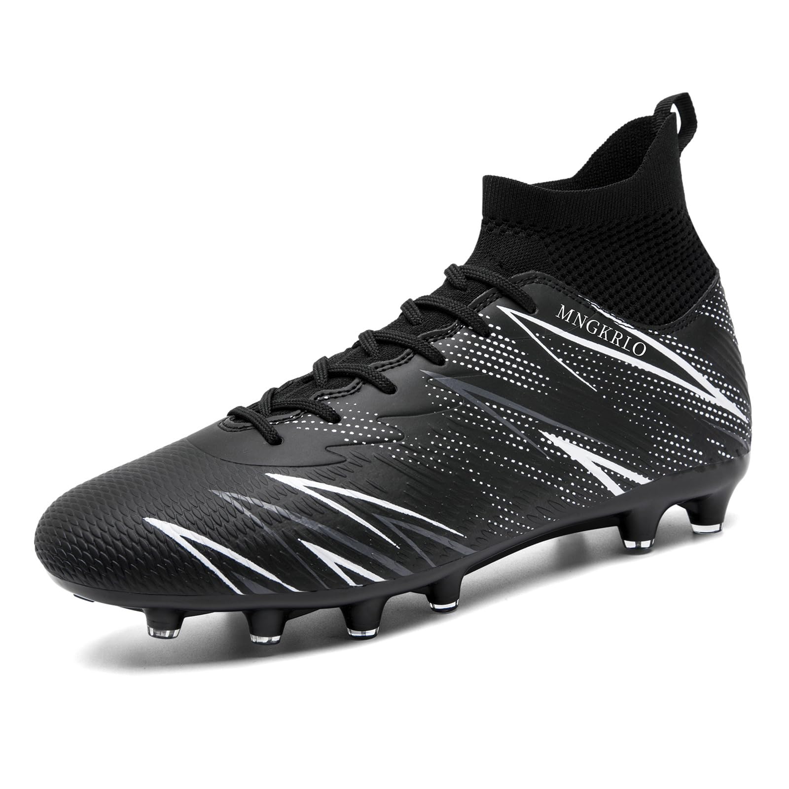 Men's Football Boots Outdoor Spike Cleats Soccer Shoes Women's Astro Turf Trainers Professional Athletics Sneakers Teenager Competition Sport Futsal Shoes