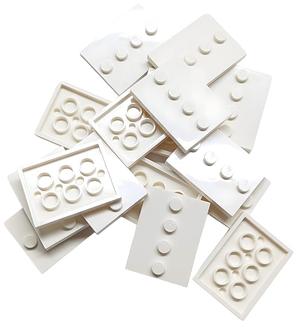 LEGO Piezas: azulejos modificados 3x4 con 4 clavos en el centro