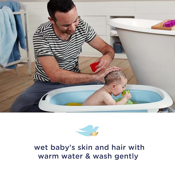 Baby Dove Body Wash, Rich Moisture 3-Pack Hypoallergenic Wash for Sensitive Skin, Delicate Scent, 13 Oz Ea