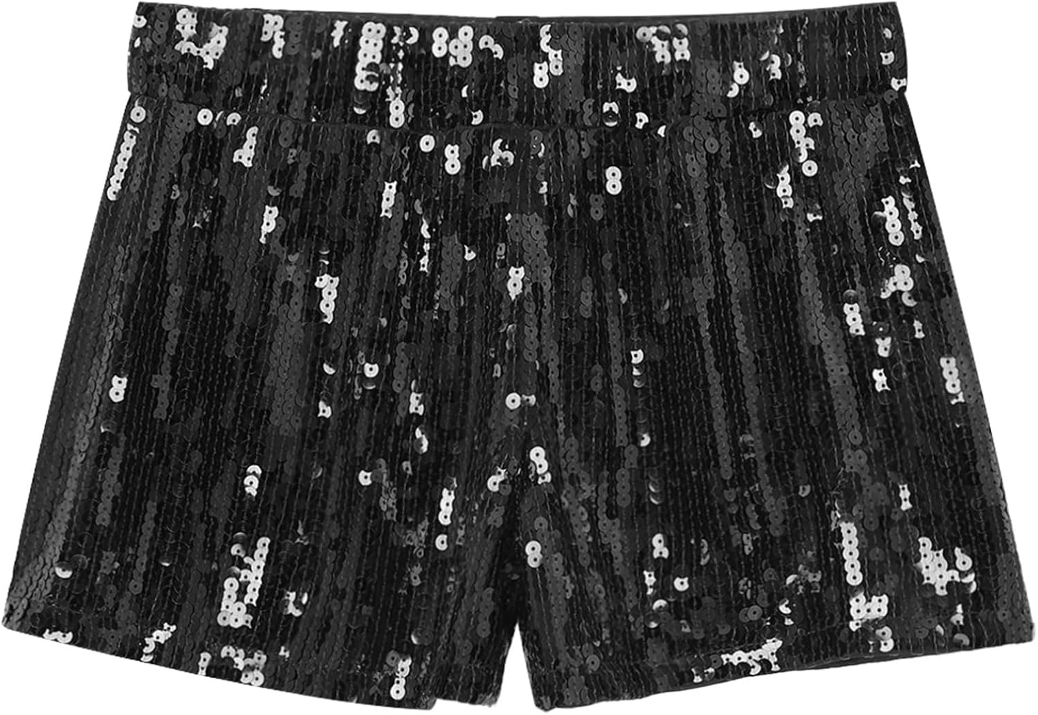 Women's Sequin Short Hot Pants Sparkling Lame Disco Festival 1980s Costume Dance Shorts