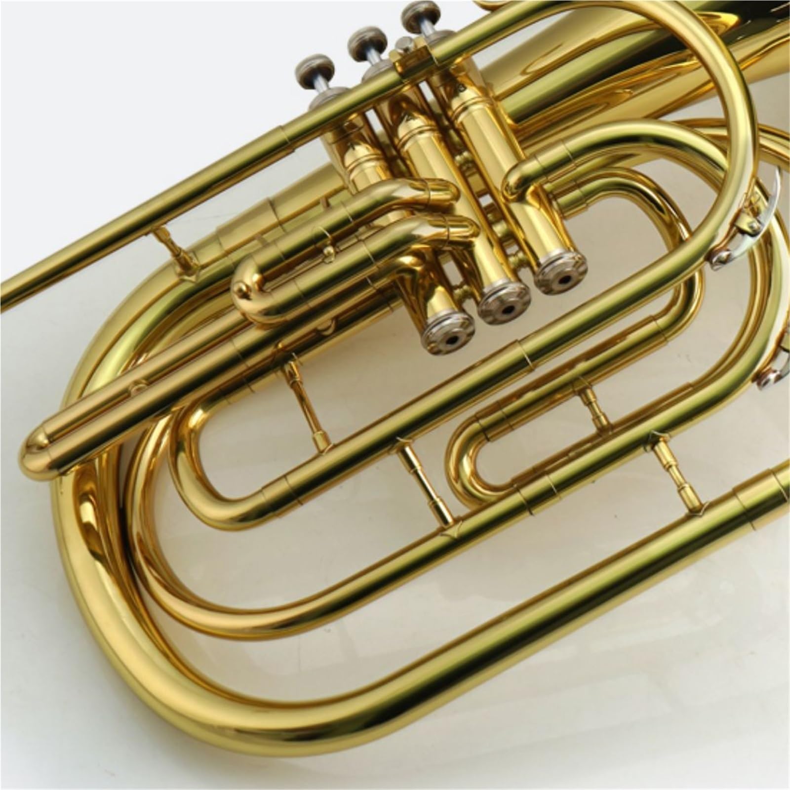 Corno Francese Strumento Musicale Per Amanti Degli Ottoni Corno Da Marcia Si Bemolle Durevole