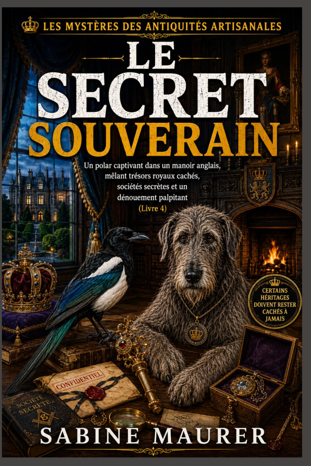 Le secret souverain: Un polar captivant dans un manoir anglais, mêlant trésors royaux cachés, sociétés secrètes et un dénouement palpitant (Livre 4) (Les mystères des antiquités artisanales)