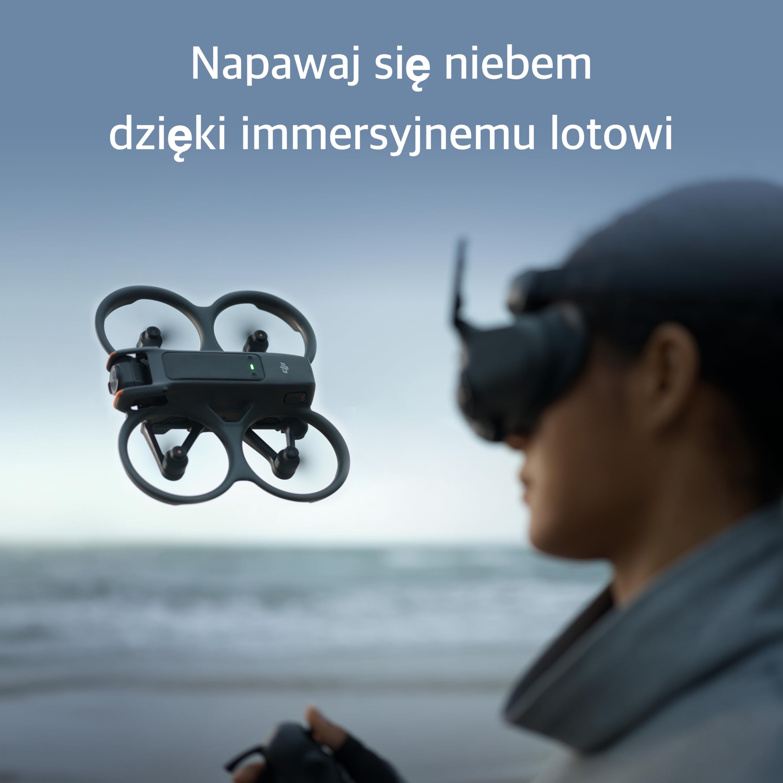 Dji Avata Combo 6941565980083 Dron, Czarny/Szary, 155° Pola Widzenia