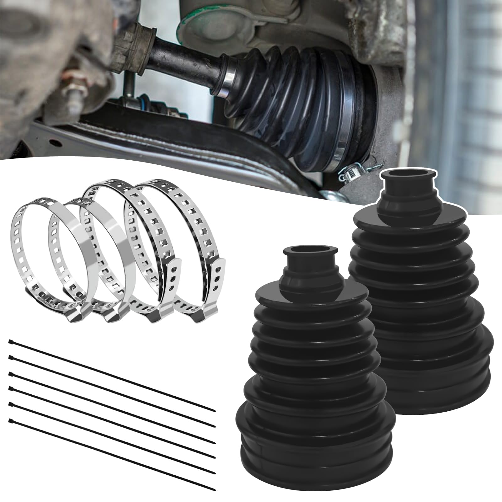 Split Cv Boot Repair Kit HILAKE CV Axle Boot Repair Kit For