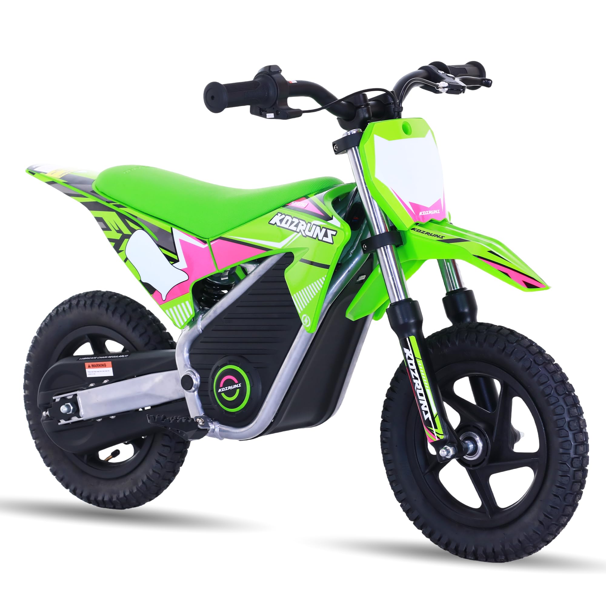 AIII 36V Electric Dirt Bike for Kids 3-8, High Performance 250W Racing Grade Motorcycle, Up to 15.5MPH, 3 Speed Settings, 12-Inch Off-Road Tires, Rear