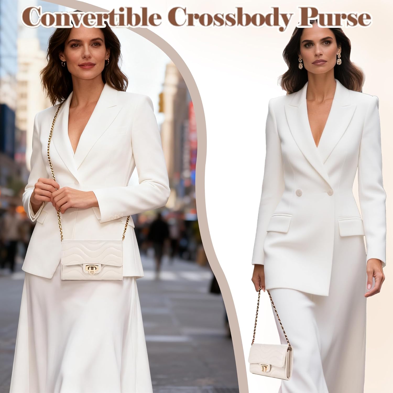 Stylish Small Crossbody Bag for women - Compact Phone Bag & Wallet, Lightweight & Perfect for Work, Travel, or Casual Outings - Image 3