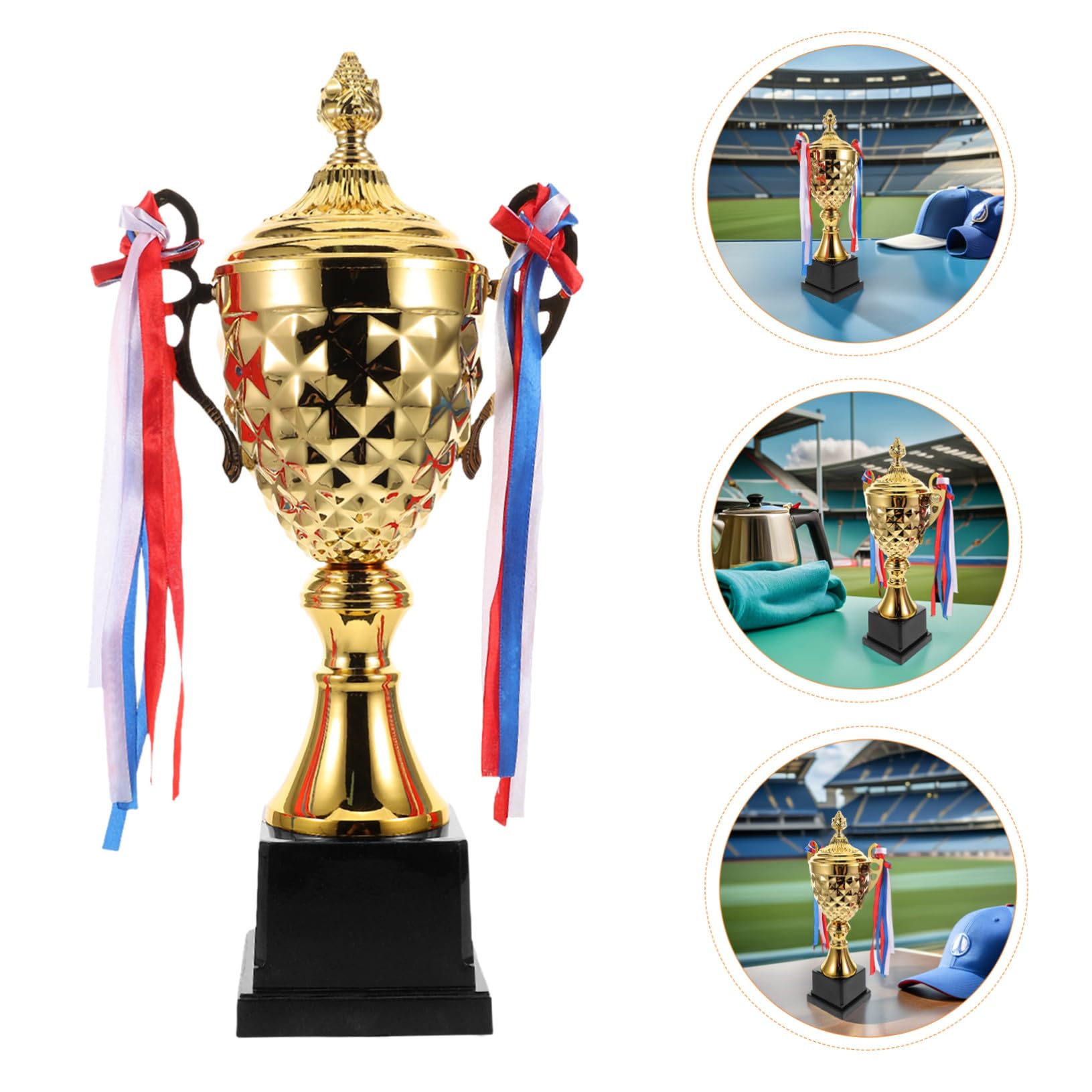 SOIMISS Mini De Coche De Campeonato De Fútbol Estrella Copa De Copa Deportivo Premios Deportivo De Oro