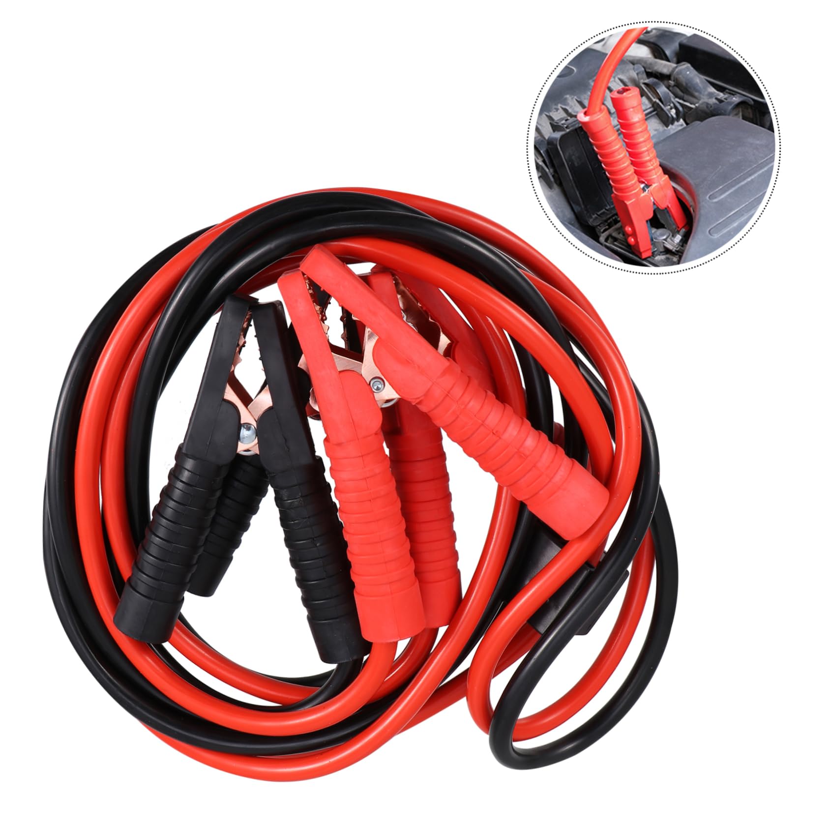 Alipis 3M Câble de Démarrage avec Protection Électrique pour Voitures Camions et Câble Urgence Polyvalent et Aux Températures Extrêmes
