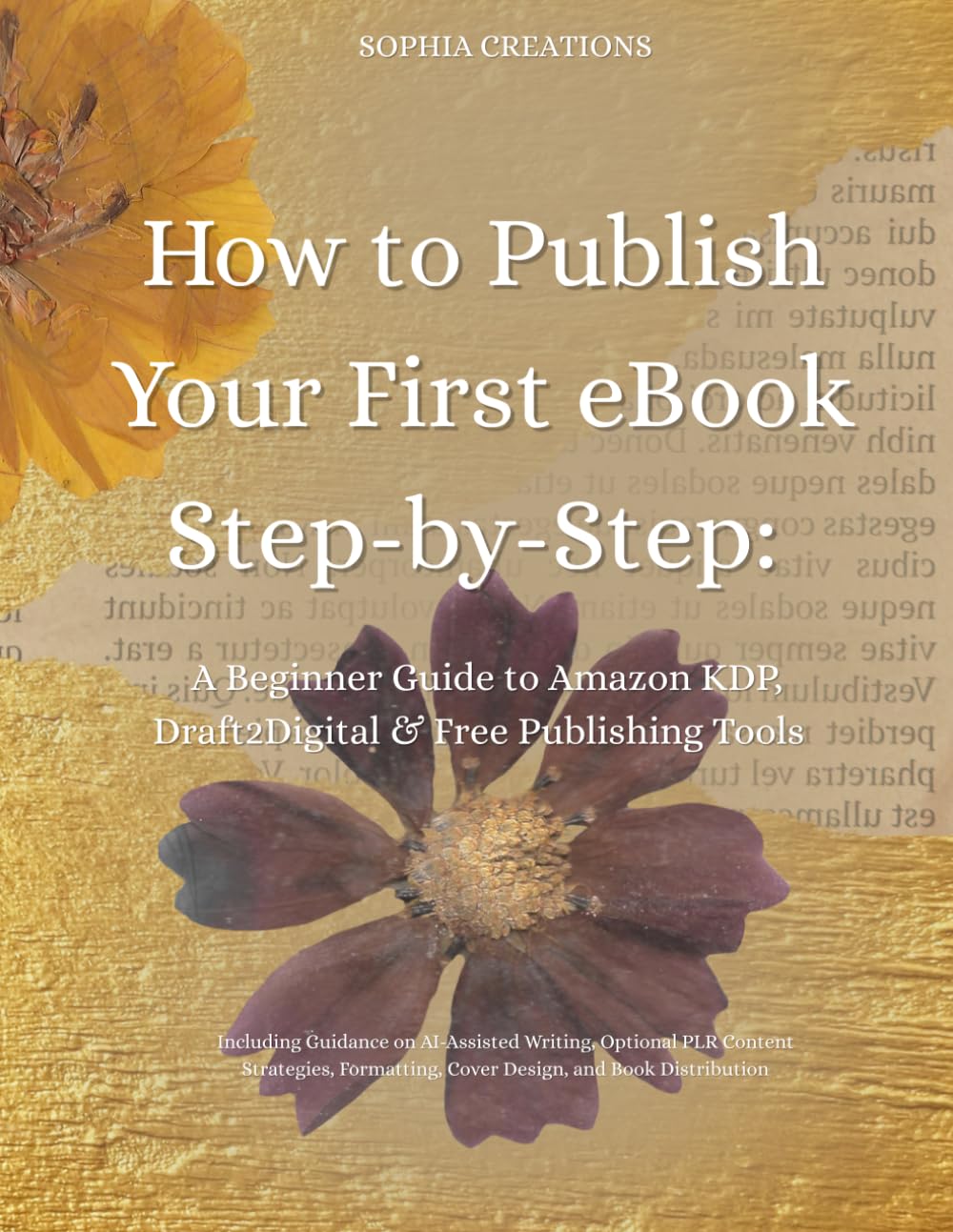 How to Publish Your First eBook Step-by-Step: A Beginner Guide to Amazon KDP, Draft2Digital & Free Publishing Tools