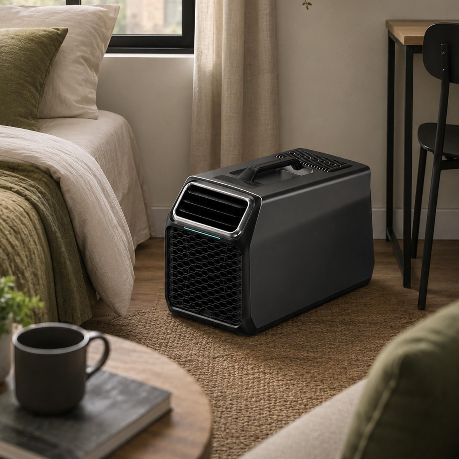 agreilduite Portable Air Conditioner with Dehumidifier for Tents and Caravans 1100w/3-5m²