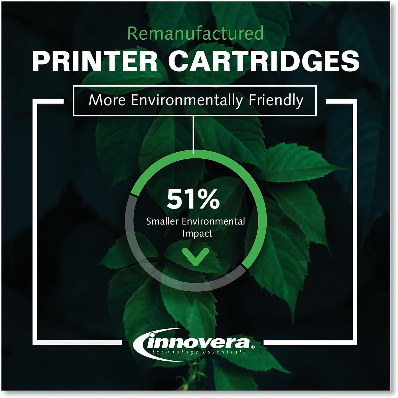 Innovera Remanufactured CE255A (55A) Toner, Black