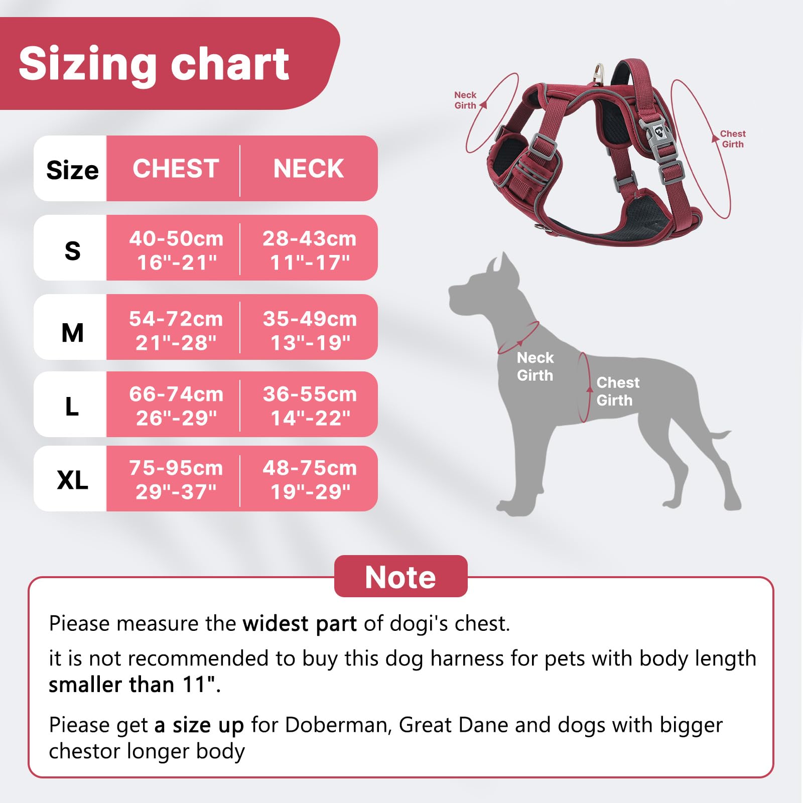 Belababy Medium Dog Harness - Image 2