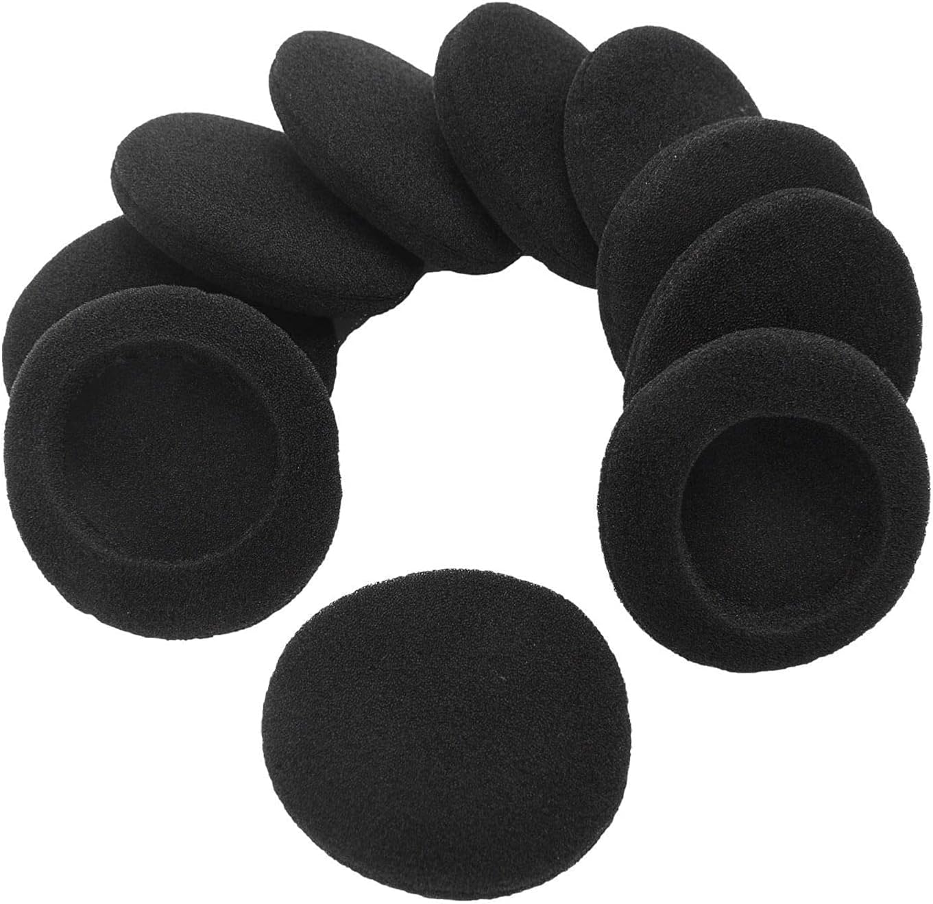 5 Pairs 40mm Earpads Ear Pad Foam Cushion Headset Cover Sponge for Motorola S305/ Q21 Q23 Q23/ MDR-Q22LP/ MDR-Q33/ Panasonic RR930/ Logitech H555 Headphones