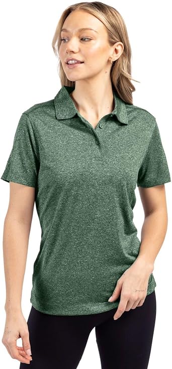 Clique Charge Active Womens Short Sleeve Polo
