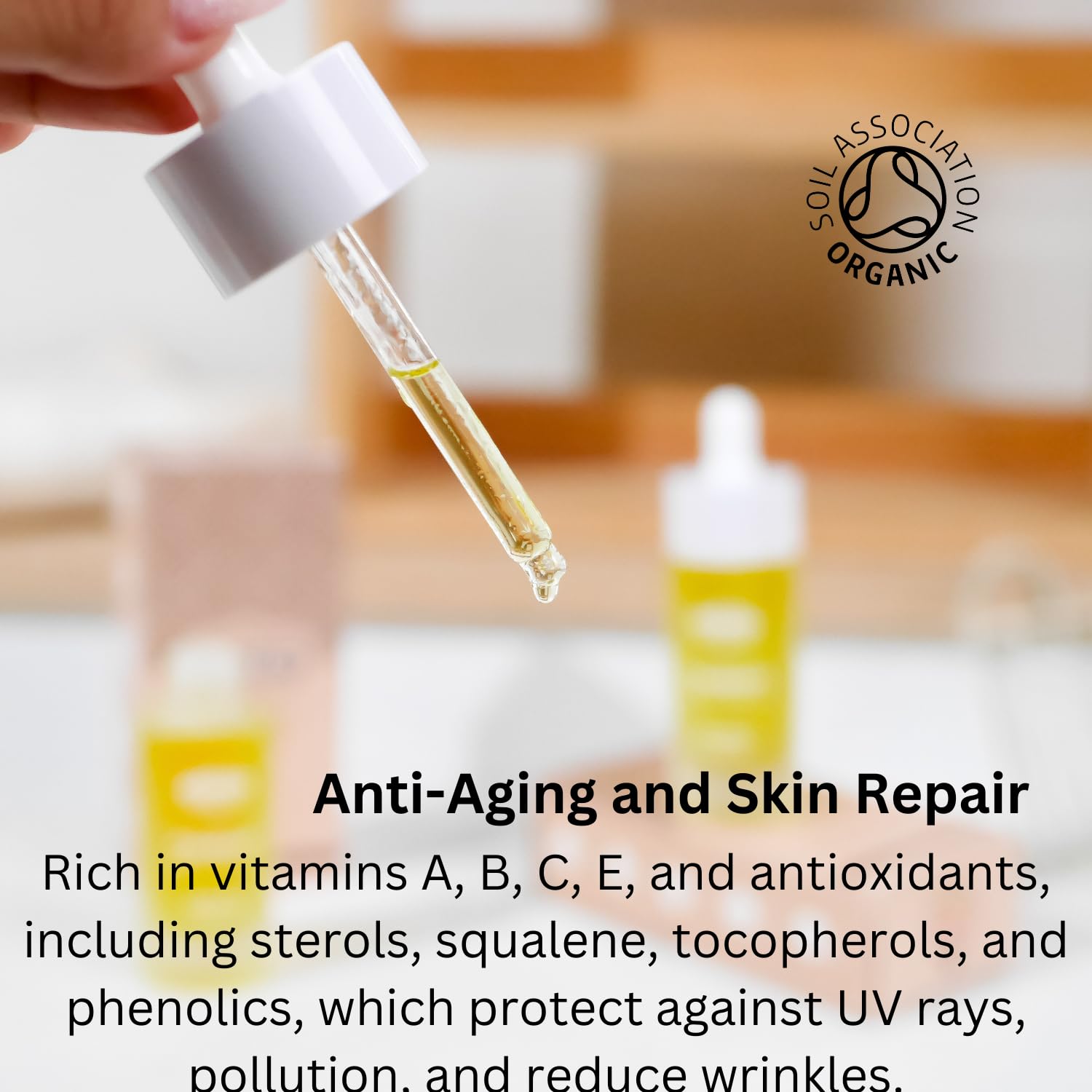 QUEEN TSUBAKI FACE OIL – Organic Japanese Tsubaki Facial Oil Elixir, Inspired by Japanese Beauty Rituals for Radiant, Youthful Skin | Anti-Aging, Dewy Glow Hydrating Face Moisturizer | 1.01 fl oz - Image 6