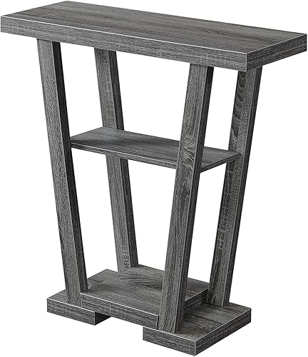 Miniatura 23 de Convenience Concepts 121399WGY Negro,Caoba,Blanco,Espresso,Mármol negro sintético/gris desgastado,Mármol blanco sintético/blanco,Gris(Weathered