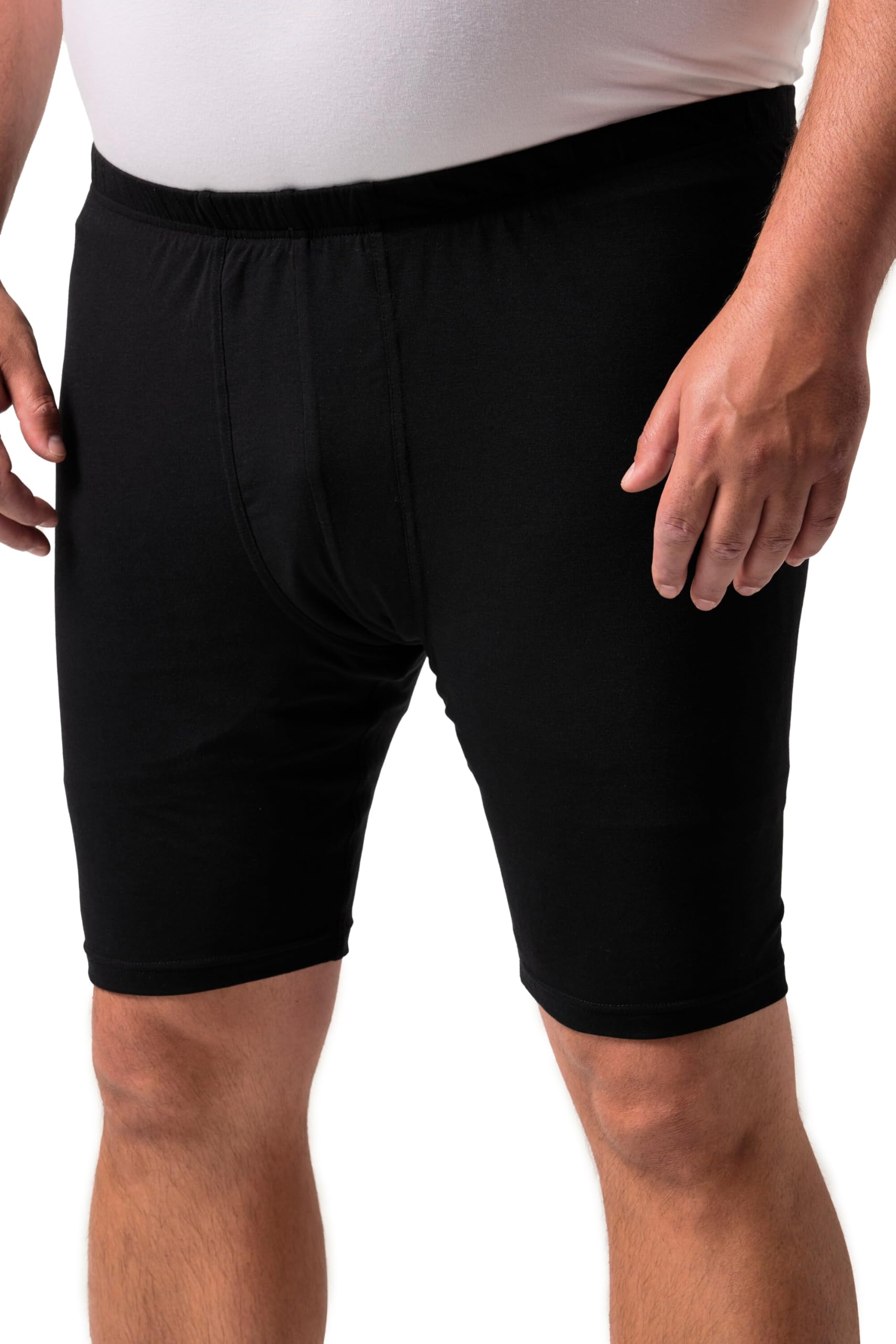 Men Plus Herren große Größen Übergrößen Menswear L-8XL Thermo-Unterhose FLEXLASTIC®, langes Bein, Warmer Hohlfaser-Jersey 840058