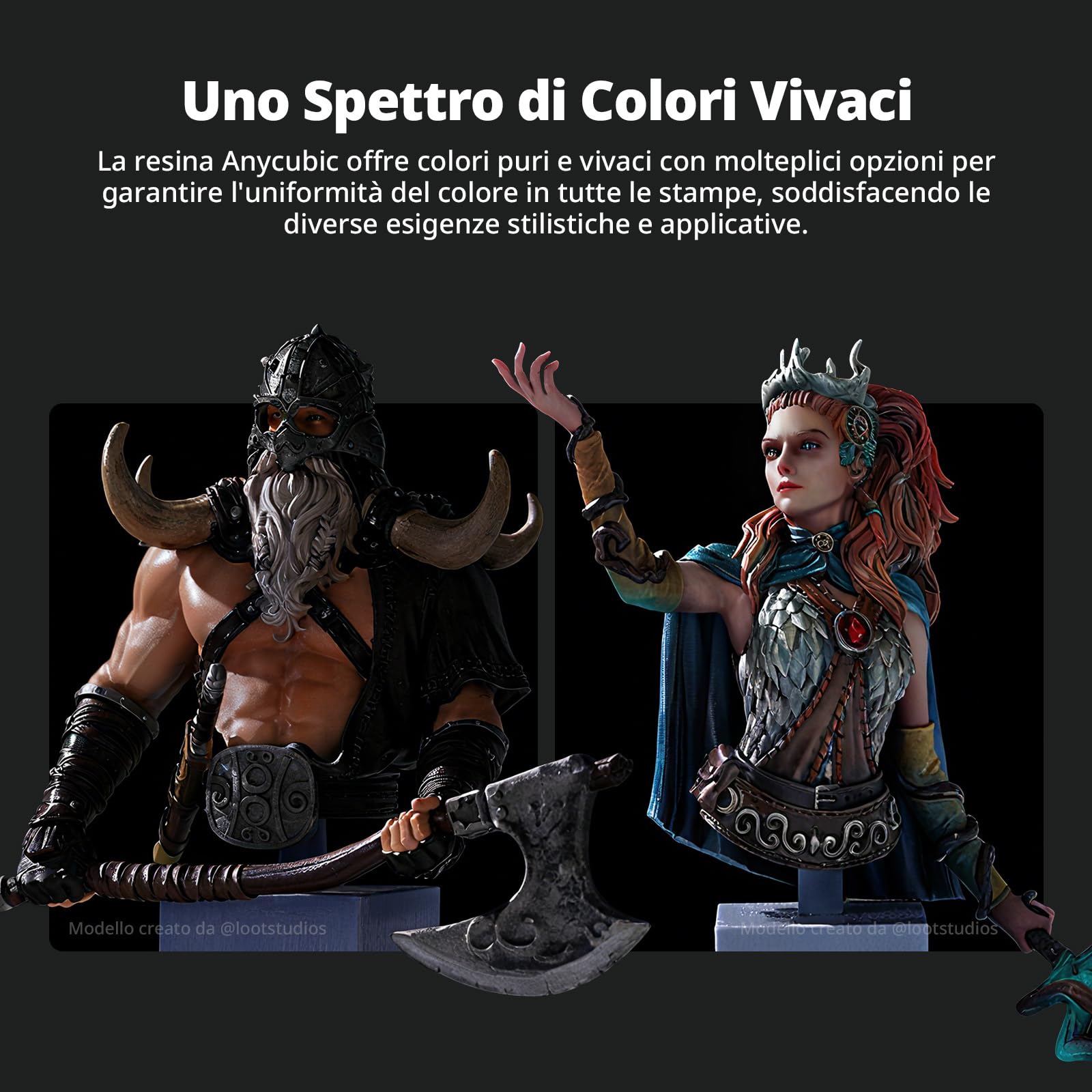 ANYCUBIC Resina Stampante 3D, Resine Standard Fotopolimerizzante UV 405 nm con Alta Precisione, Eccellente Fluidità e Solidificare Rapida per stampanti 3D 4K/8K LCD/DLP/SLA (Blu Trasparente, 1000g)