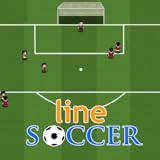 Different shot types. Line Soccer