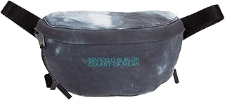 Marcelo Burlon marsupio uomo white dark blue