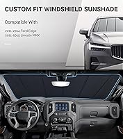 Vista 2 de Parasol de parabrisas para Ford Edge 2011-2014, para Lincoln MKX 2011-2015 - Salvaguardia