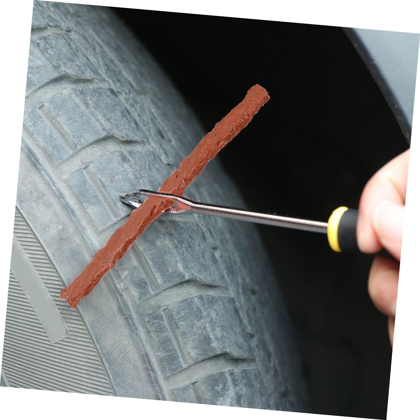 90pcs Tire Plugs Kit Car Truck ATV Utv Motorcycle Tire Repair Strips for Flat Repair
