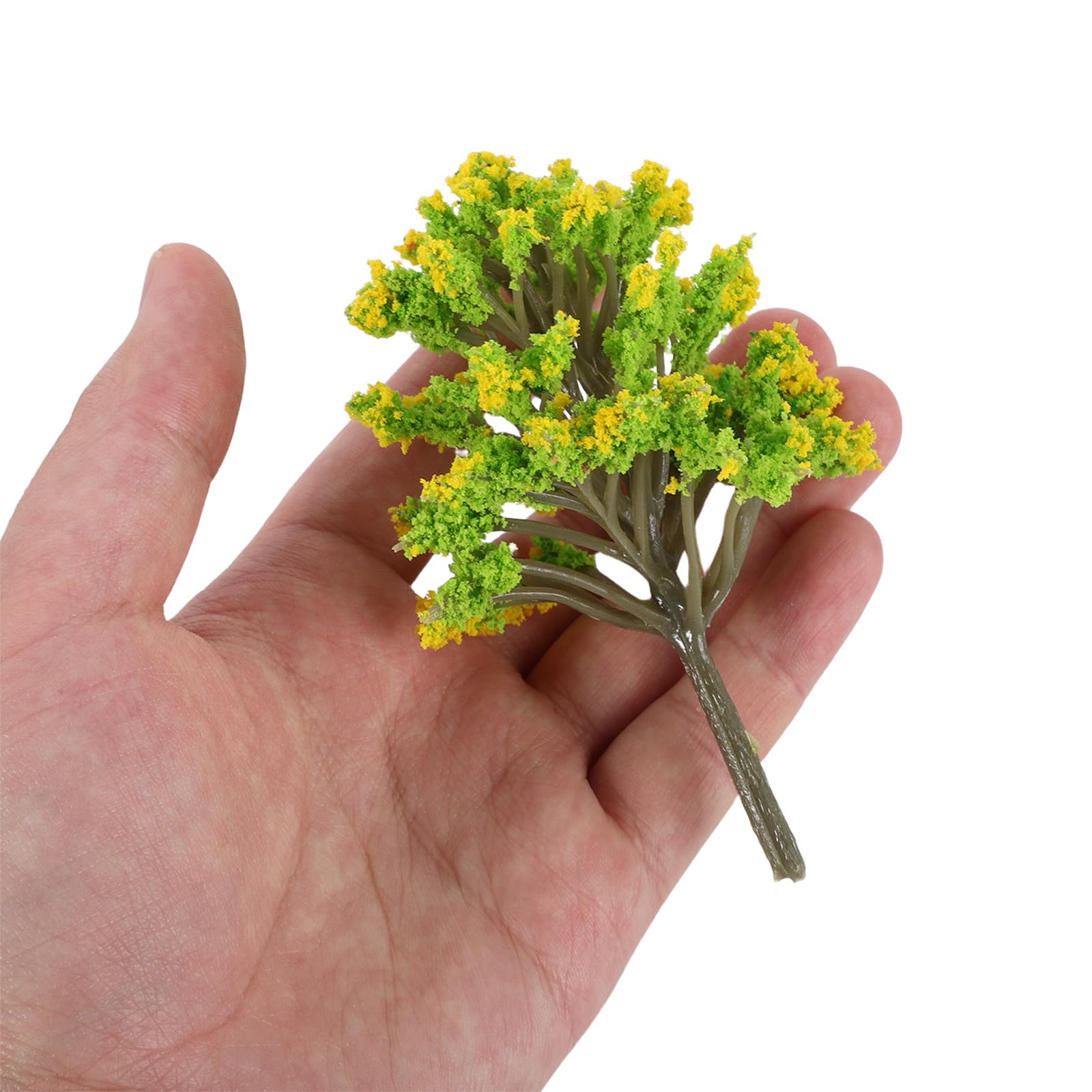 Gatuida 30 alberi modello da 10 a 15 cm - Accessori per diorami di parchi ferroviari e ferroviari, piante finte per lavori artigianali, costruzioni fai da te, architettura, paesaggi e diorami.