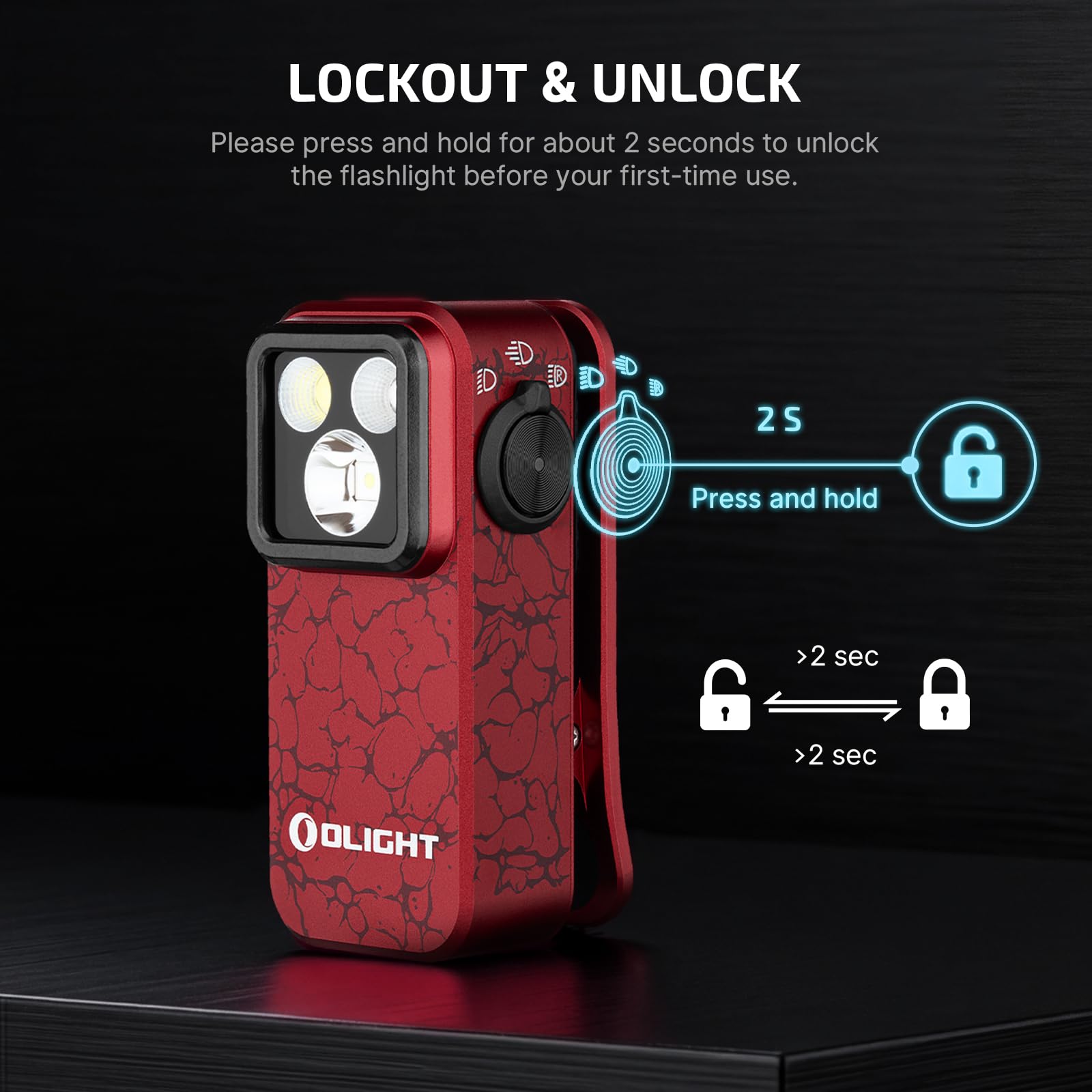 Amazon.com: OLIGHT Oclip Pro Rechargeable EDC Clip-on Flashlight