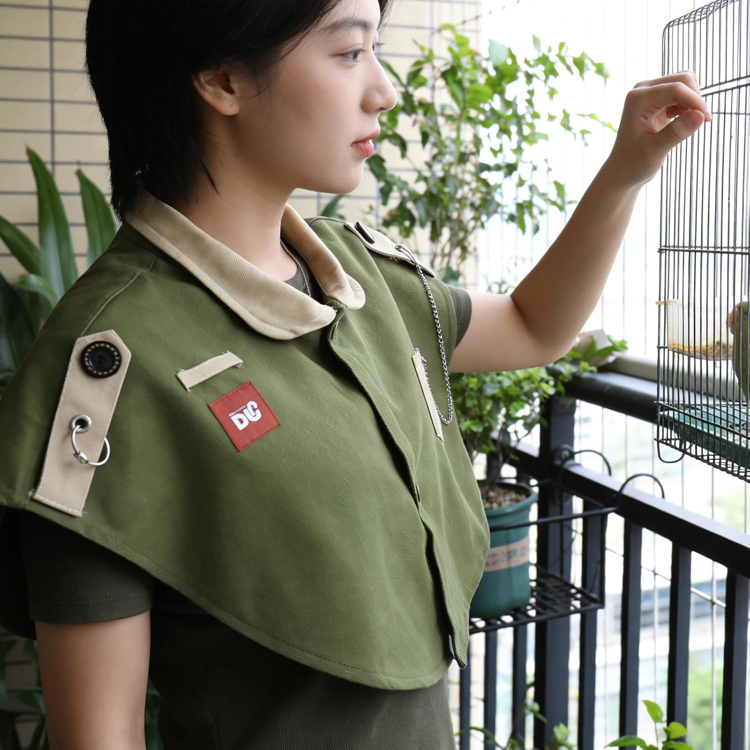 Bird Soft Shoulder Pad, Parrot Anti Bite Shawl, Poop Diaper Blanket for Parrot Care Supplies and Training, Bite Proof Cloak for Pet Grooming and Home Use