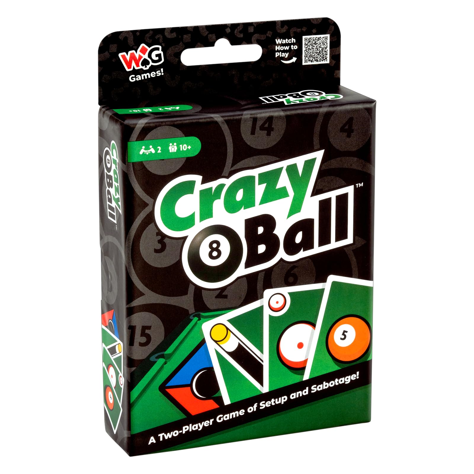 Amazon.com: Wild Guess! Crazy 8-Ball – Intense Two-Player Card