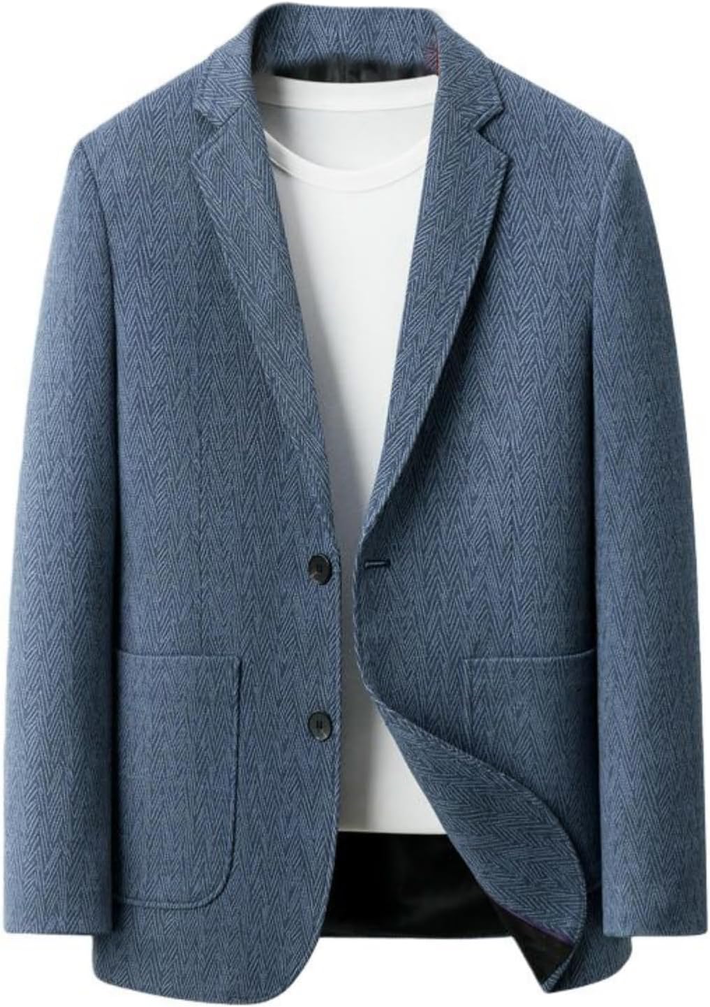 Men's Spring Autumn Middle-Aged Simple Business Casual Blazer