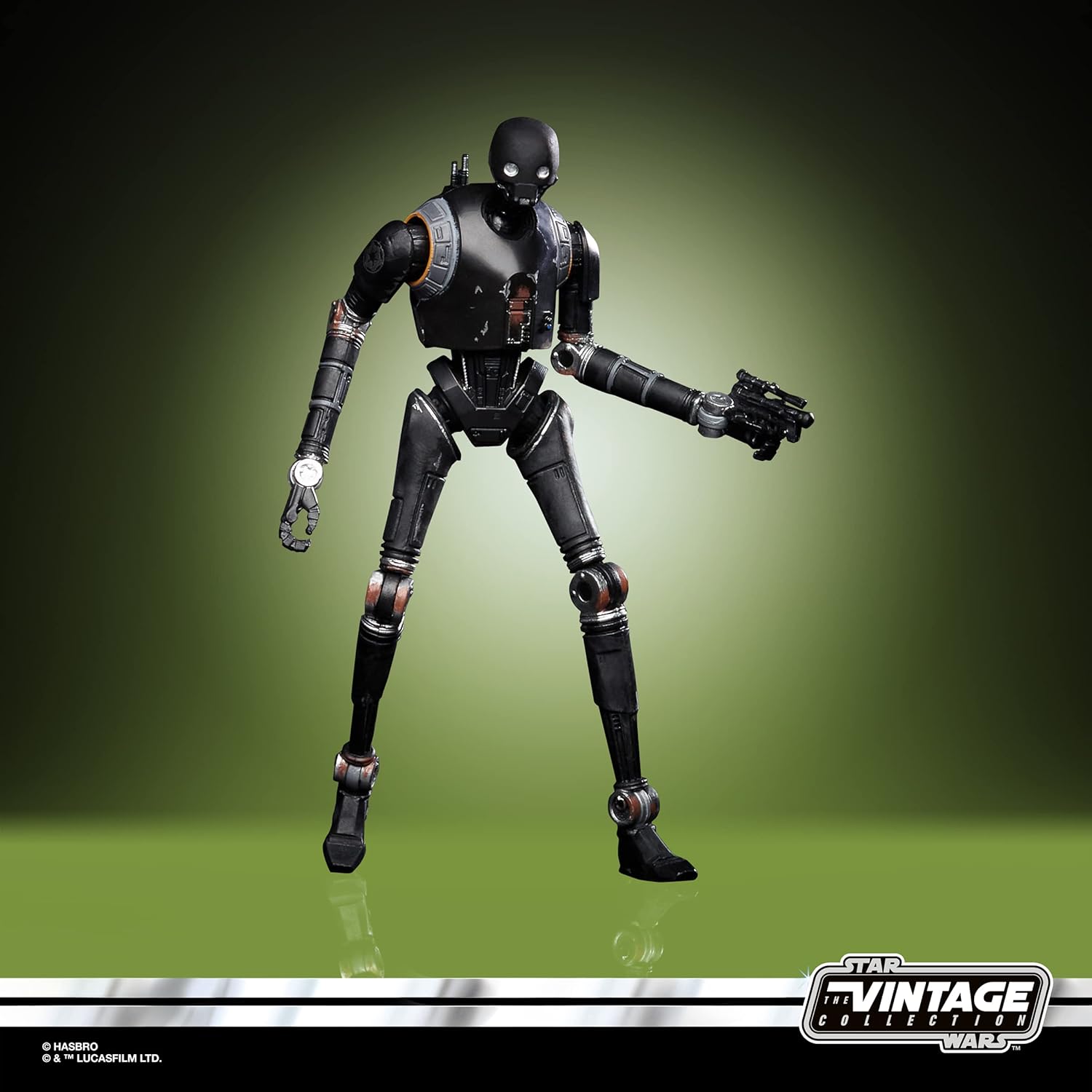 STAR WARS The Vintage Collection K-2SO (Kay-Tuesso) Toy, 3.75-Inch-Scale Rogue One: A Story Action Figure, Kids Ages 4 and Up