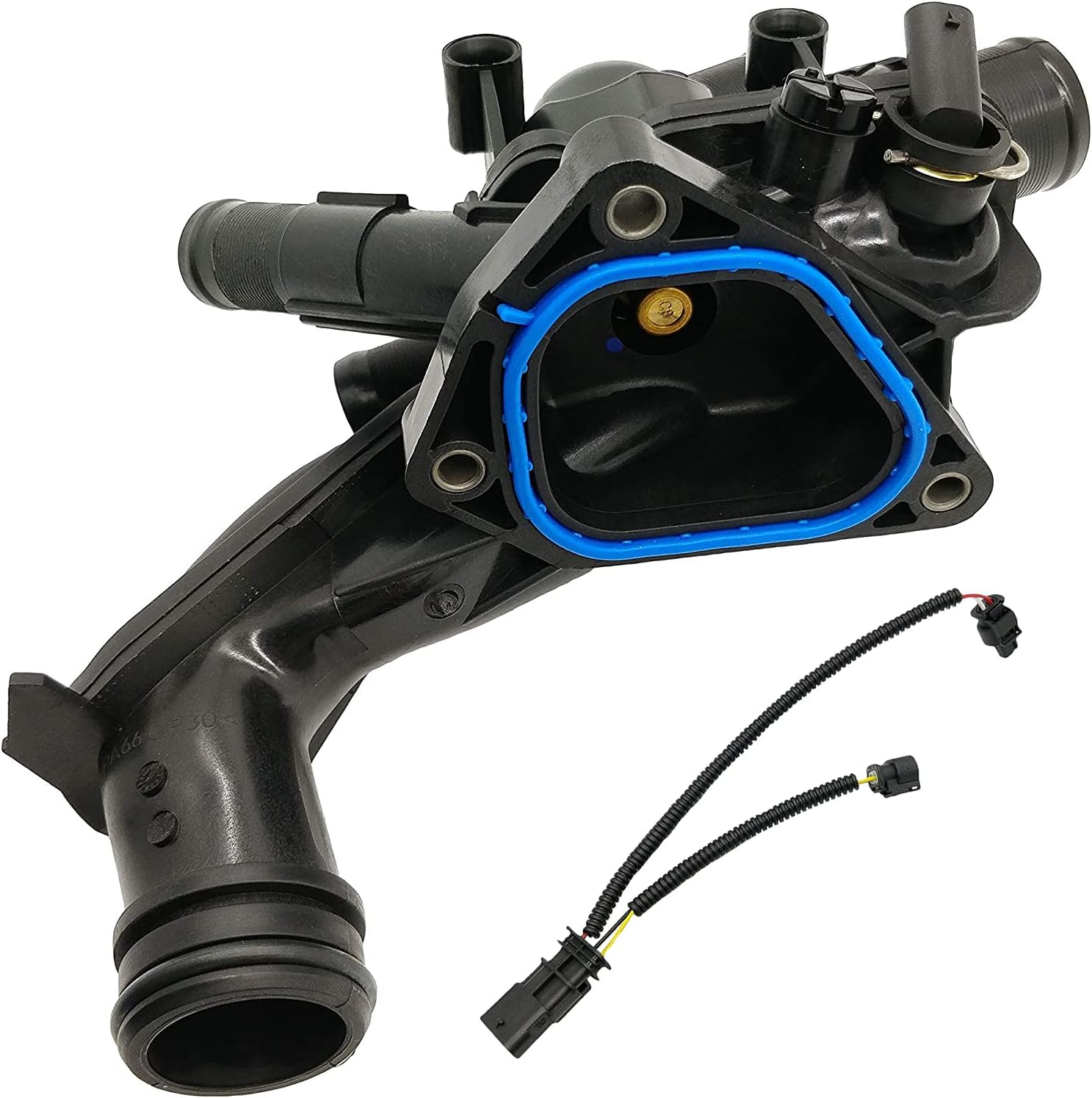 Coolant Thermostat Housing w/Adapter Lead Kit for Mini Cooper R56 R57 R58 R59 R60 R61 11538674895 12518611289
