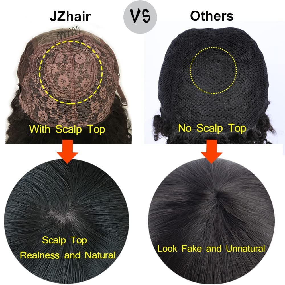 200 Density Yaki Wavy Wigs Brazilian Human Hair Scalp Top Full Machine Made Wig Yaki Wavy With Bangs Remy Human Hair For Women Natural Color 20 Inch