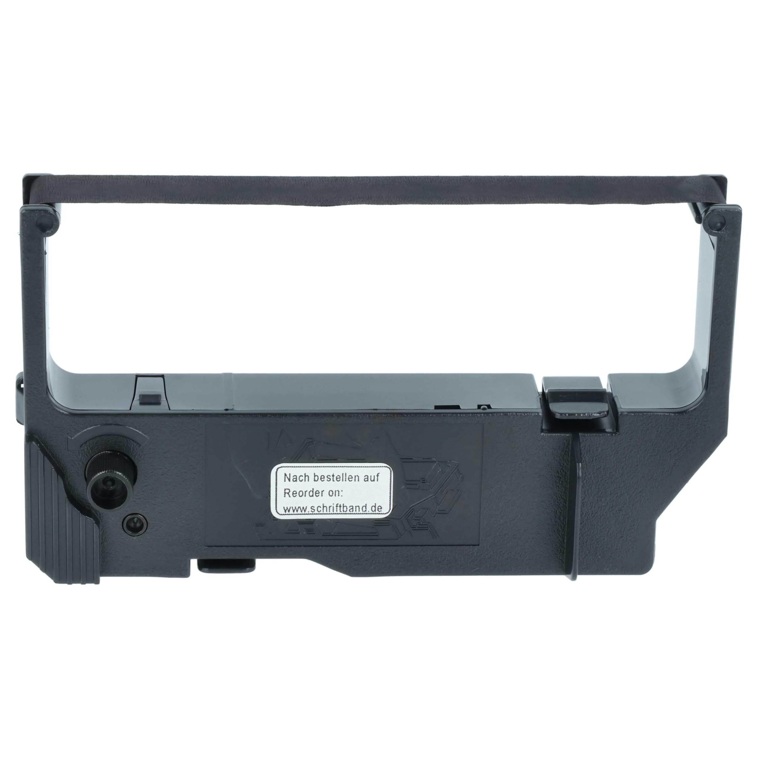 vhbw 10x nastro inchiostrato compatibile con Star MP216, MP200P, SCP700, RC200B, MP200, SP2000, SP200 stampante ad aghi - nero