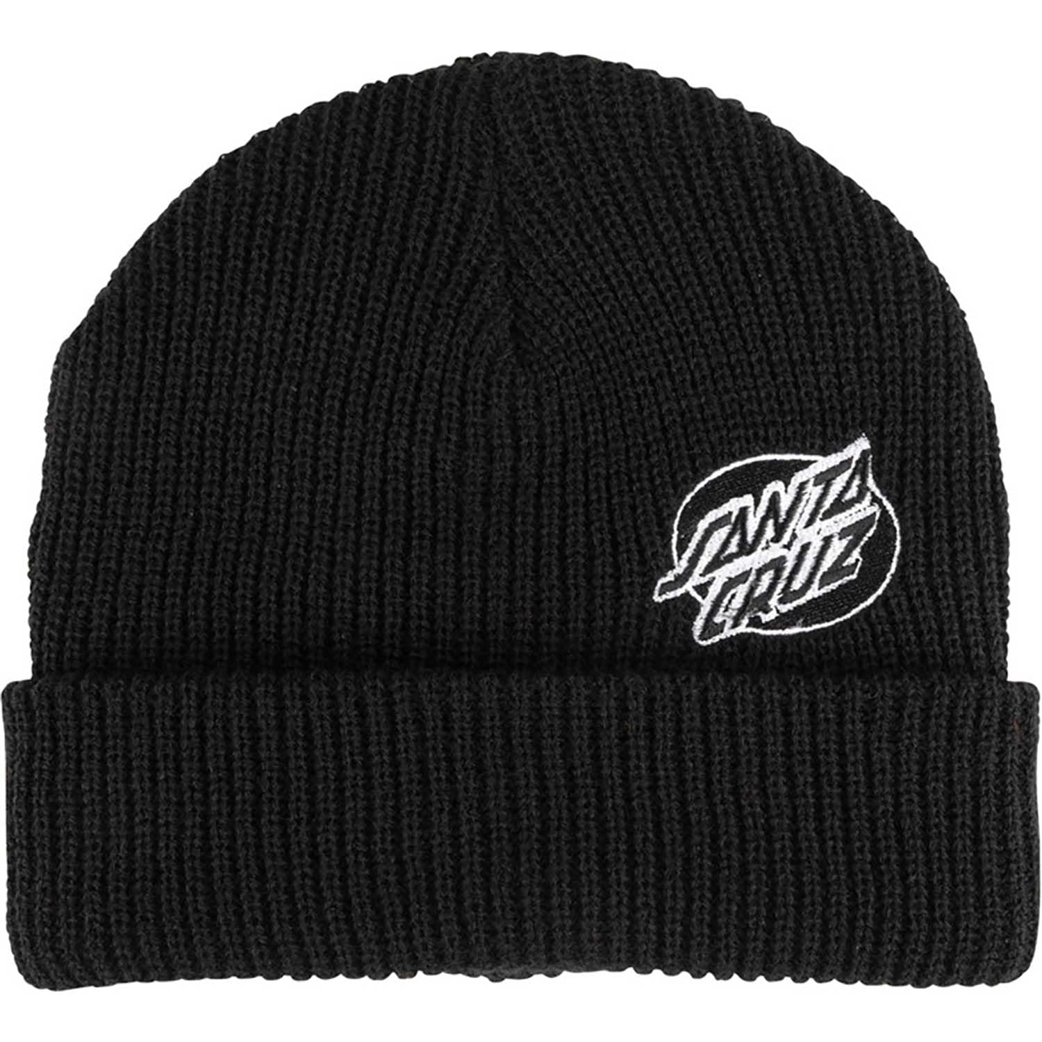 Santa CruzMono Lined Oval Dot Beanie Black