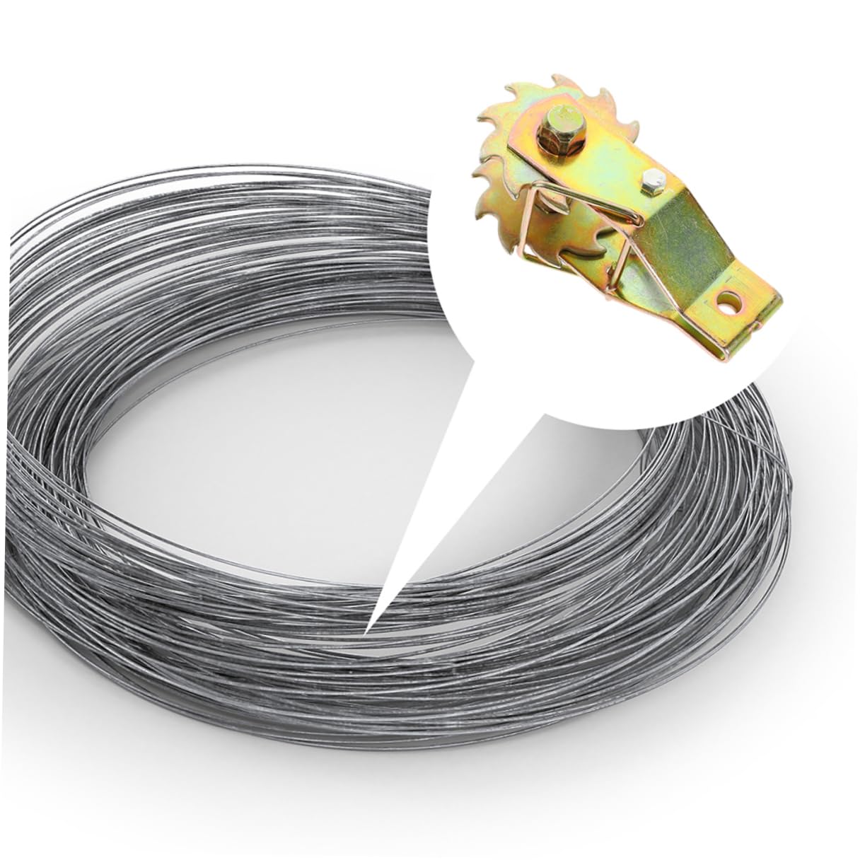 Tendeur de Câble en Acier Doré, Lot de 3, pour Tension de Fil