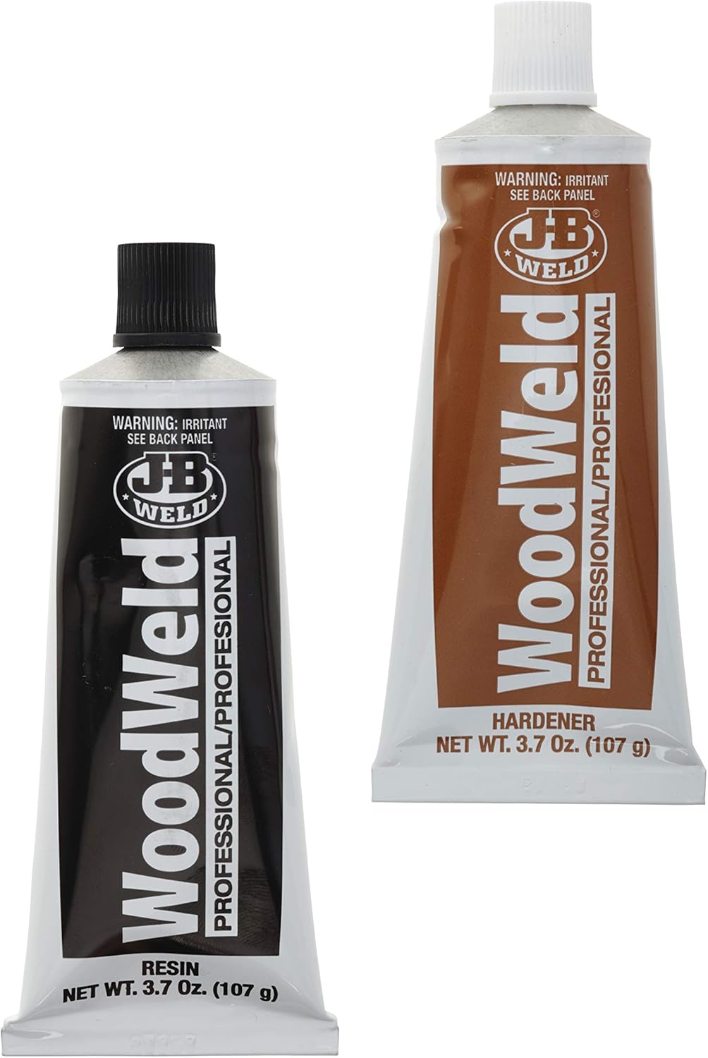 J-B Weld 8250 WoodWeld Professional Size Quick Setting Wood Epoxy Adhesive - 7.4 oz.