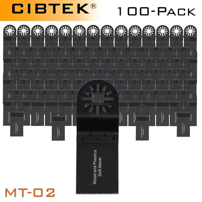 Buy Cibtek Fine Tooth Wood Plastic Oscillating Multitool 1 3/8" Saw