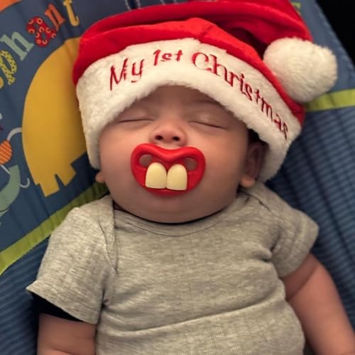 Miniatura 4 de Divertidos chupetes de ortodoncia para bebés, sin BPA, sin látex, paquete de 4